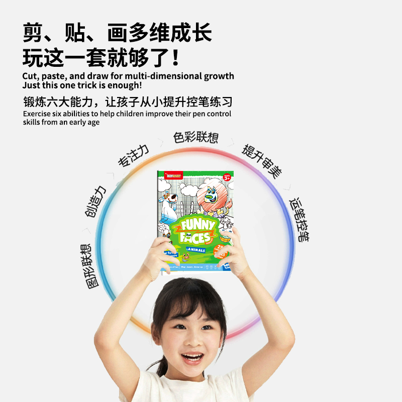 Sách tô màu và hình dán thay đổi khuôn mặt - Hình ảnh 6