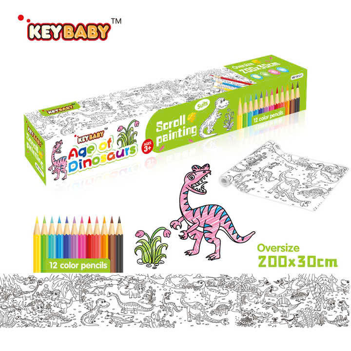 Cuộn Tô Màu Bằng Bút Chì - Hình ảnh 3