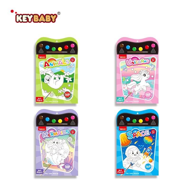 Sách tô màu bằng màu nước